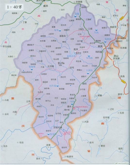来凤县