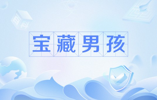 宝藏男孩（网络用语）