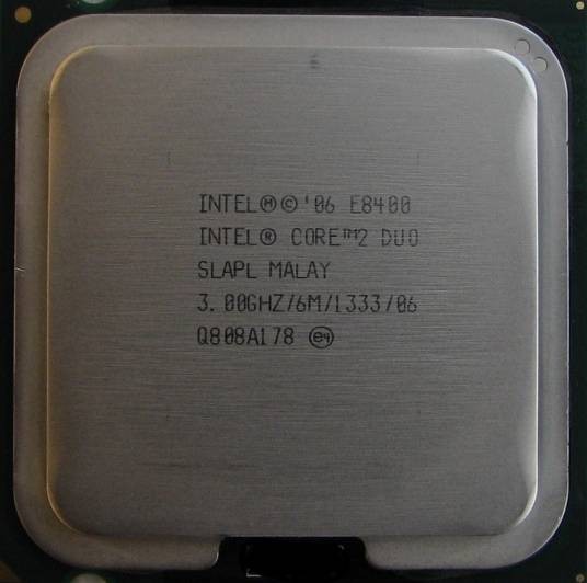 Intel酷睿2双核E8400