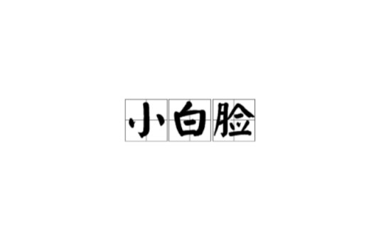 小白脸（词语解释）