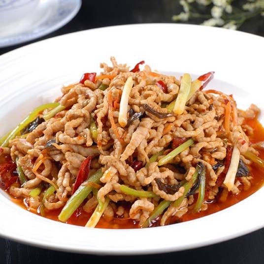 香辣肉丝