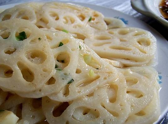 清炒藕片