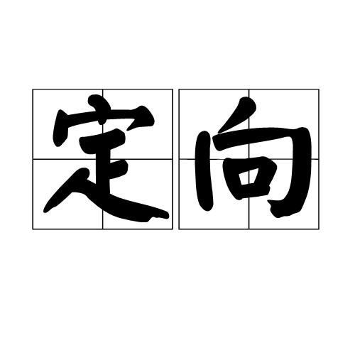 定向（词语释义）
