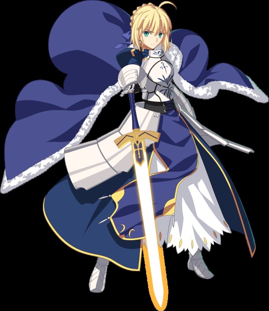 阿尔托莉雅·潘德拉贡(日本文字冒险游戏《Fate/stay night》中的女主角之一)