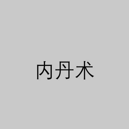 内丹术