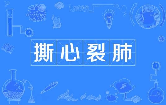 撕心裂肺（汉语成语）