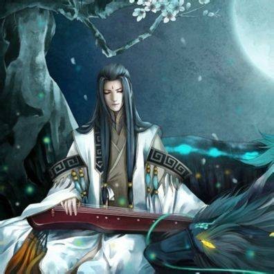 抚琴的人