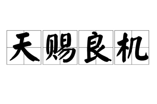 天赐良机(汉语词语)