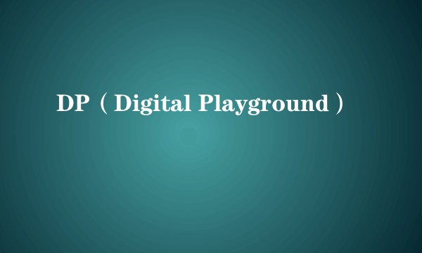 DP（Digital Playground）