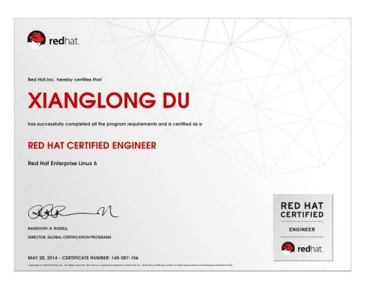 RedHat认证
