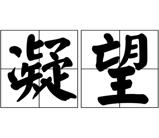 凝望（汉语词语）