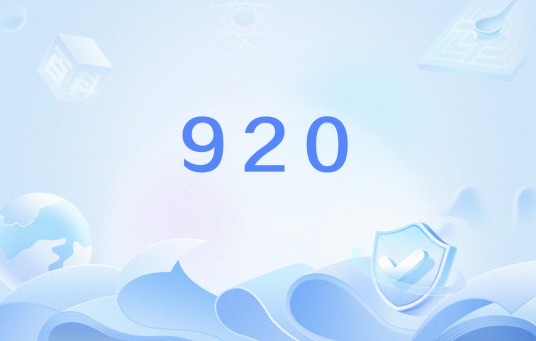 920（网络用语）