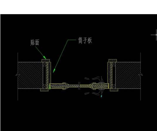 贴脸（建筑行业术语）
