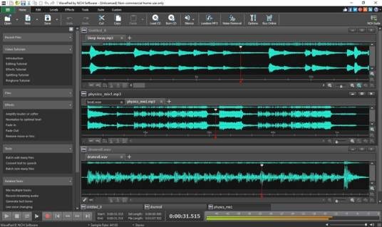 WavePad音频编辑器