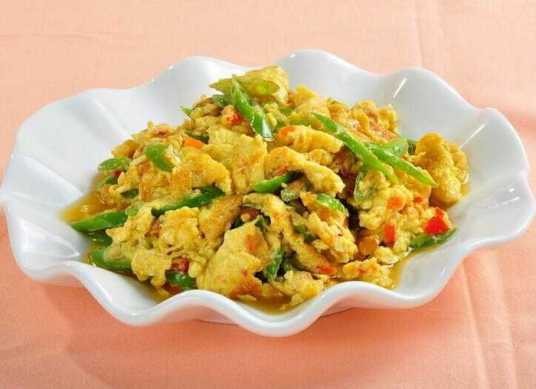 尖椒炒鸡蛋
