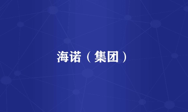 海诺（集团）