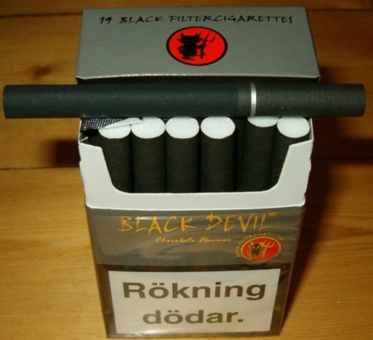 Black Devil(Black Devil 是香烟名称)