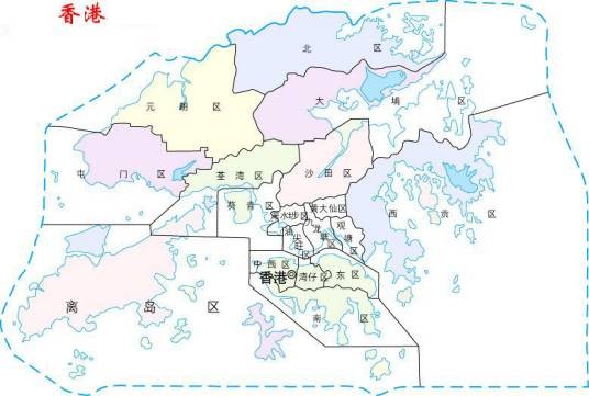 香港十八区