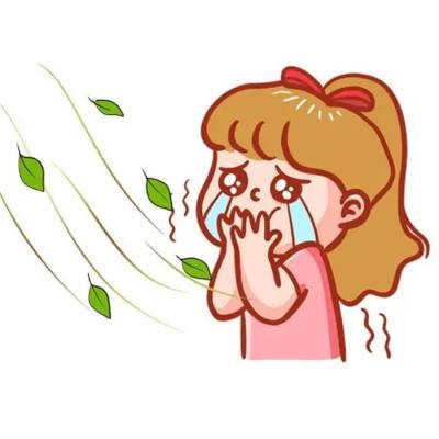 迎风流泪
