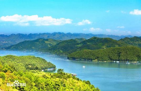 万峰湖（黔、云、桂三省交界处的人工淡水湖泊）