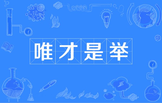 唯才是举