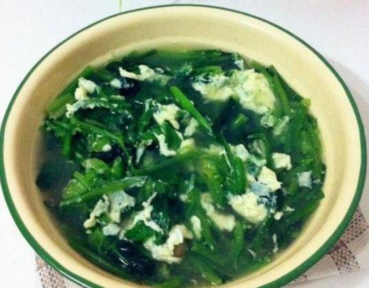 菠菜鸡蛋汤