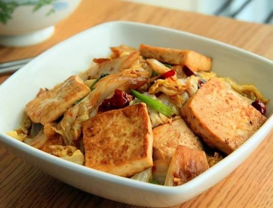 炒豆腐