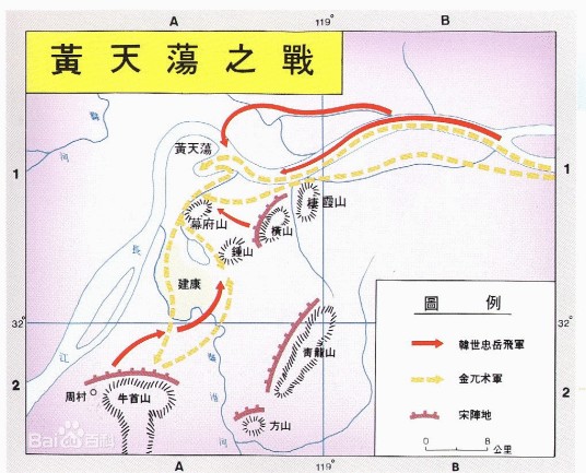 黄天荡之战（南宋时期宋军截击金军的著名水战）