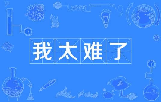 我太难了(中国媒体流行语)