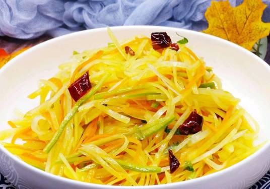 醋溜土豆丝