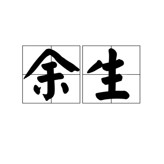 余生(汉语词语)
