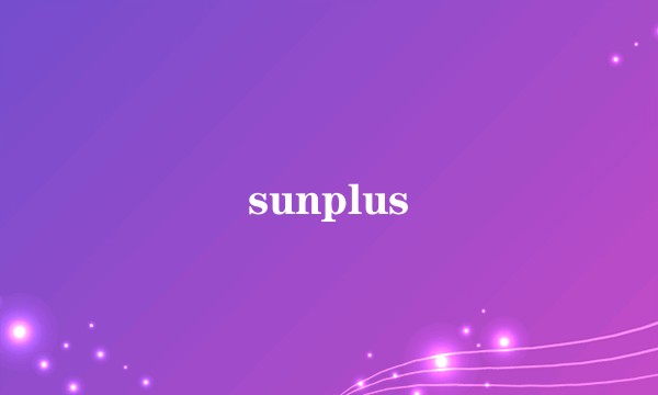 sunplus