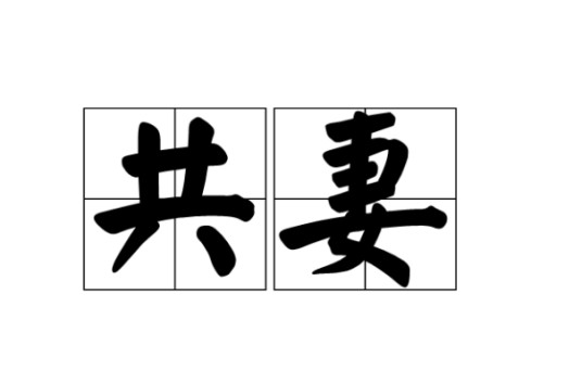 共妻