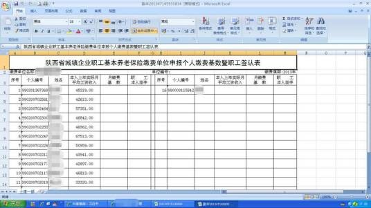 职工基本养老保险个人账户