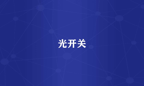 光开关