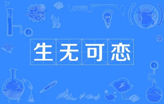 生无可恋（网络语言）