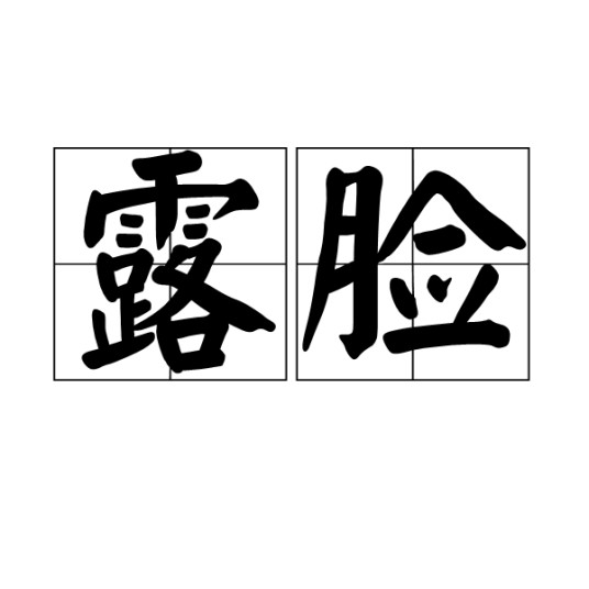 露脸(汉语词语)