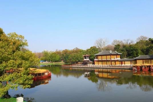 白鹭洲公园(南京市秦淮区的公园、夫子庙秦淮风光带的组成部分)