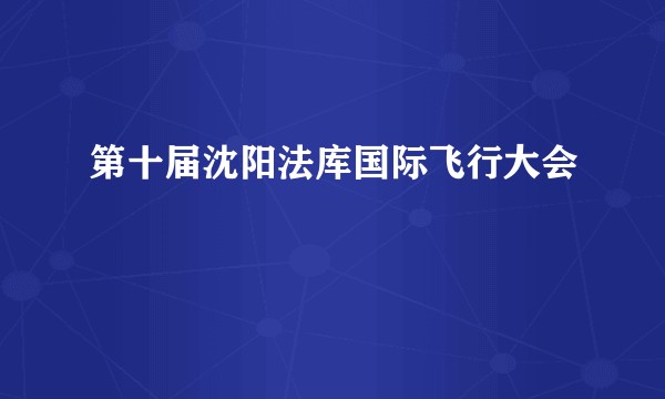 第十届沈阳法库国际飞行大会