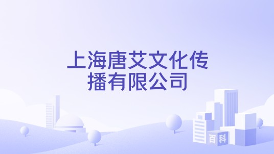上海唐艾文化传播有限公司
