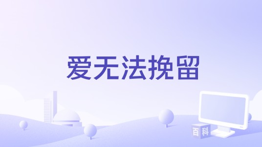 爱无法挽留