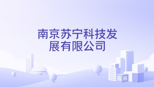 南京苏宁科技发展有限公司