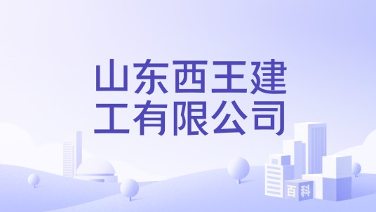 山东西王建工有限公司