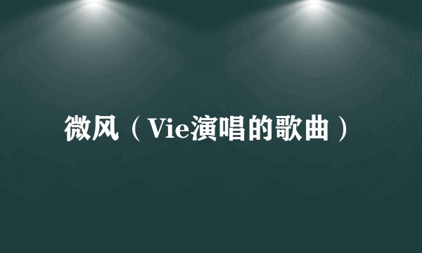 微风（Vie演唱的歌曲）