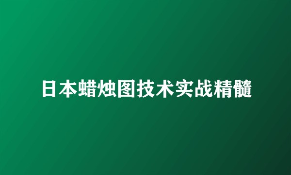 日本蜡烛图技术实战精髓