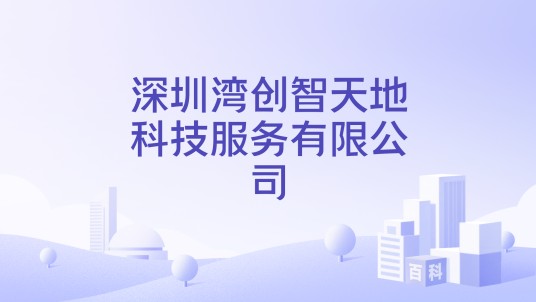 深圳湾创智天地科技服务有限公司