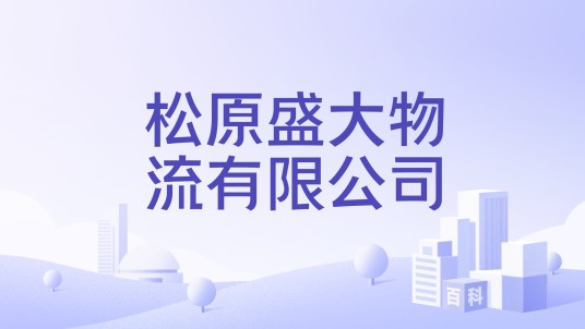 松原盛大物流有限公司