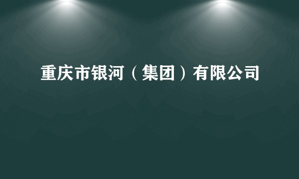 重庆市银河（集团）有限公司