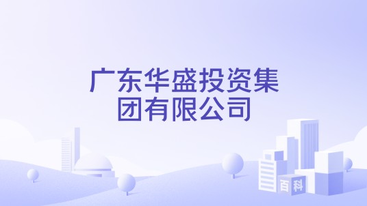 广东华盛投资集团有限公司