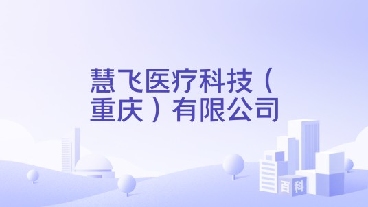 慧飞医疗科技(重庆)有限公司